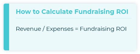how to calculate roi for nonprofits|Nonprofit Fundraising Metrics: 30+ KPIs To Measure Success.
